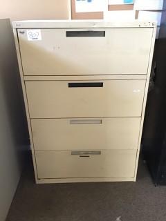 4-Drawer Metal Filing Cabinet *LOCATED AT FRONTIER MECHANICAL*