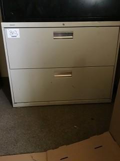 2-Drawer Metal Filing Cabinet *LOCATED AT FRONTIER MECHANICAL*