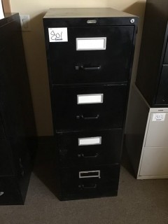 4-Tier Metal Filing Cabinet *LOCATED AT FRONTIER MECHANICAL*