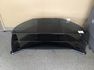 3-Tier Glass TV Stand *LOCATED AT FRONTIER MECHANICAL*