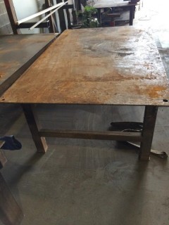 Metal Work Table *LOCATED AT FRONTIER MECHANICAL*