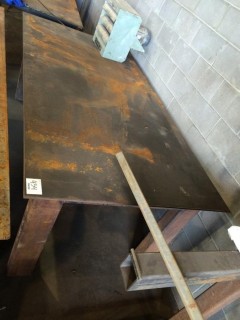 Metal Work Table *LOCATED AT FRONTIER MECHANICAL*