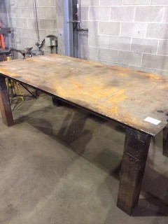 Metal Work Table *LOCATED AT FRONTIER MECHANICAL*