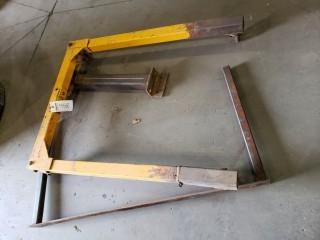 Rolling Frame To Fit Engine Crane *LOCATED AT FRONTIER MECHANICAL*