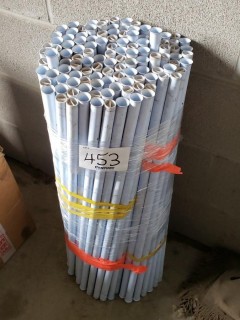 Qty Of Plastic Pipe Ends *LOCATED AT FRONTIER MECHANICAL*