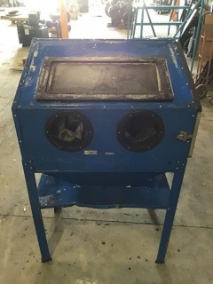 SandBlast Cabinet *LOCATED AT FRONTIER MECHANICAL*