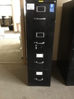 Metal 4-Drawer Filing Cabinet *LOCATED AT FRONTIER MECHANICAL*