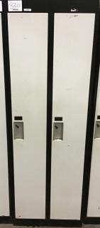 (1) Bank Of Lockers 2-Doors *LOCATED AT FRONTIER MECHANICAL*