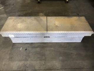 Checker Plate Truck Storage Box *LOCATED AT FRONTIER MECHANICAL*