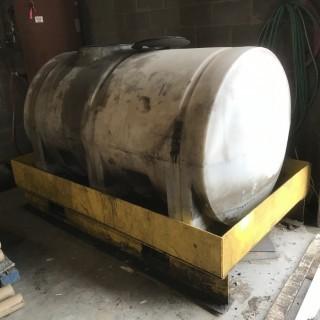 Spill Tank C/w Tray *LOCATED AT FRONTIER MECHANICAL*