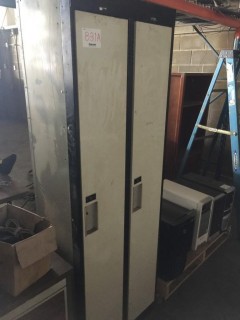 (1) Bank Of Lockers 2-Doors *LOCATED AT FRONTIER MECHANICAL*