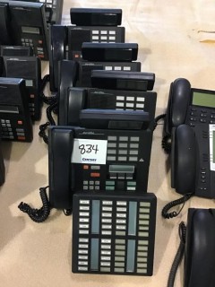 Qty Of (4) Office Phones C/w Main Board *LOCATED AT FRONTIER MECHANICAL*