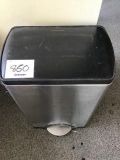 (1) Garbage Can *LOCATED AT FRONTIER MECHANICAL*