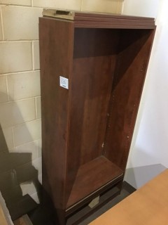 Wood Book Shelf *LOCATED AT FRONTIER MECHANICAL*