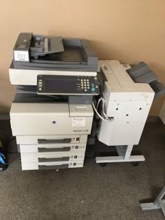 Bizhub C351 Multi Purpose Office Printer. SN 321704689 *LOCATED AT FRONTIER MECHANICAL*