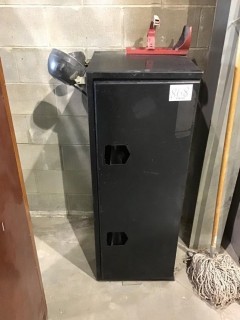 Metal Storage Cabinet *LOCATED AT FRONTIER MECHANICAL*