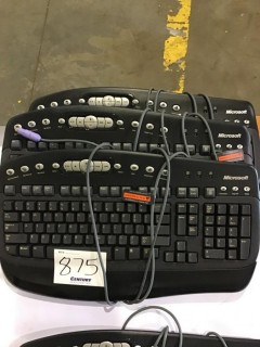 Qty Of (3) Keyboards *LOCATED AT FRONTIER MECHANICAL*