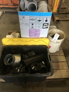 Qty Of Assorted PVC Fittings *LOCATED AT FRONTIER MECHANICAL*