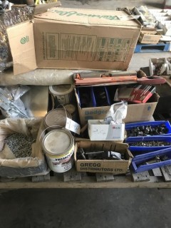 Qty Of Tarps And Misc Supplies *LOCATED AT FRONTIER MECHANICAL*