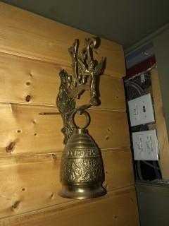 Decorative Brass Bell.