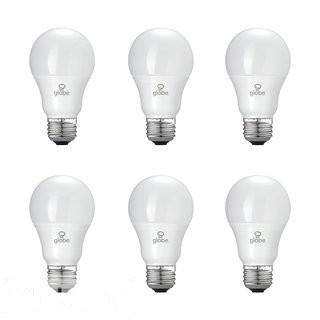 Globe Electric Company 60W Equivalent Soft White (3000K) A19 LED Light Bulb (6 Boxes of 6) (GLEC1460)
