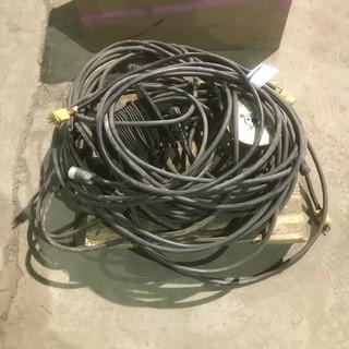 Qty Of Extension Cords And Assorted Cable