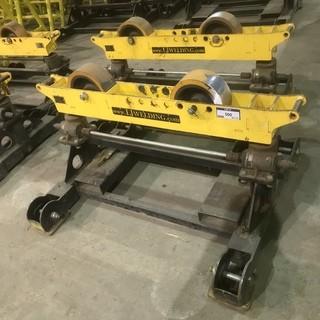 (2) LJ Welding and Machine 8000lb Vessel Roll