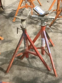 Qty Of (2) Rigid Pipe Stands