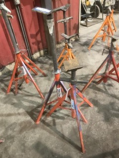 Qty Of (2) Rigid Pipe Stands