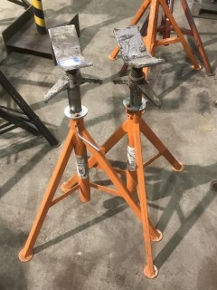 Qty Of (2) Rigid Pipe Stands