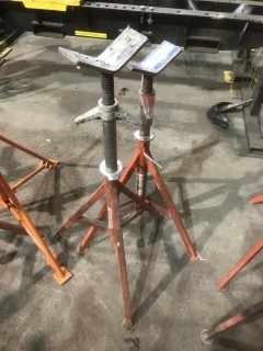 Qty Of (2) Rigid Pipe Stands