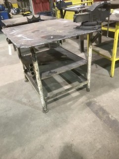 Shop Built Table C/w Vise