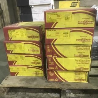 Qty Of (9) Boxes Of Special Cored Wire