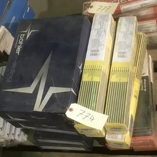 Qty Of (14) Boxes Of Assorted Size Welding Rod