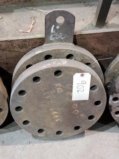 Qty Of (2) 6in 600PSI Flange Covers