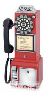 Crosley 1950's Classic Pay Phone (CRY1132)
