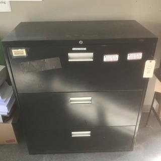 3-Drawer Metal Filing Cabinet