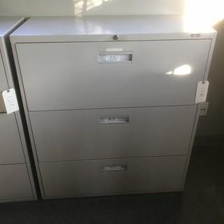 3-Drawer Metal Filing Cabinet