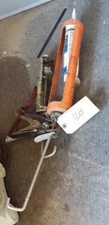 Qty Of (2) Caulking Guns C/w (1) Tube Of Silicon