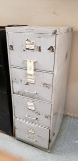 4-Drawer Filing Cabinet *Note: Damaged*