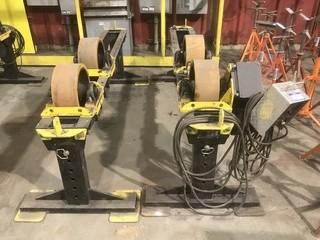 (2) LJ Welding and Machine 12 Ton Vessel Roll