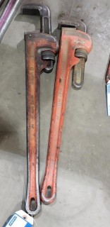 Qty Of (2) Pipe Wrenches