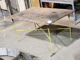 Wood Shop Table