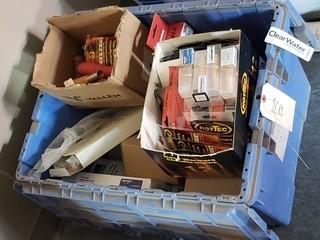 Qty of Welding Tips and Supplies C/w Hand Warmers