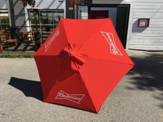 Budweiser Patio Table Umbrella