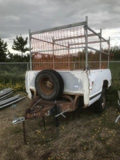 Custom Built 8' S/A Utility Trailer C/w Ball Hitch *Note: No Serial Number*