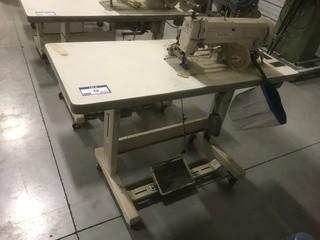 Sun Star KM-590BL Sewing Machine C/w Portable Table