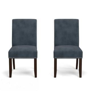 Willa Arlo Interiors Brucedale Parsons Chair - Blue (WRLO6149_22797425)