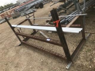 Steel Storage Rack C/w Contents