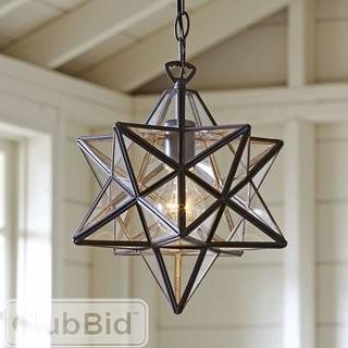 Birch Lane Charlton 1-Light Foyer Pendant - Black (BL6179_17645857_19332843)